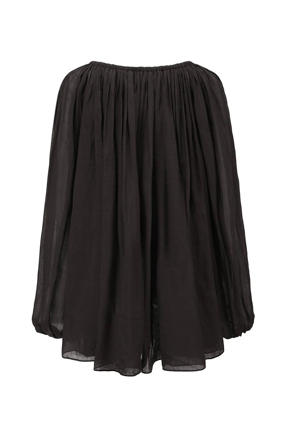 INTO THE EAST 25 Spring/Summer Ramie One-shoulder Top/Sleeve Ribbon Top/Pleated Skirt ITE-E1DGSS012CF20TP-KA One-shoulder Top E1DGSS010CF20SK - Image 2