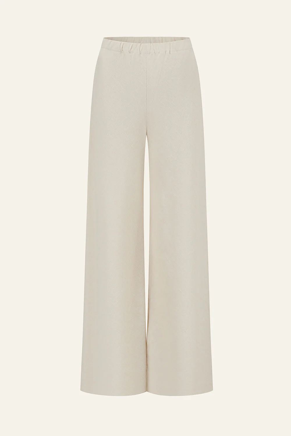 INTO THE EAST Spring/Summer 2026 Asymmetrical Long Top/Tie-up Short-sleeved Top/Mermaid Skirt ITE-E1JBSSPT20003-MB Off-white Pants (E1JBSSTP20008)