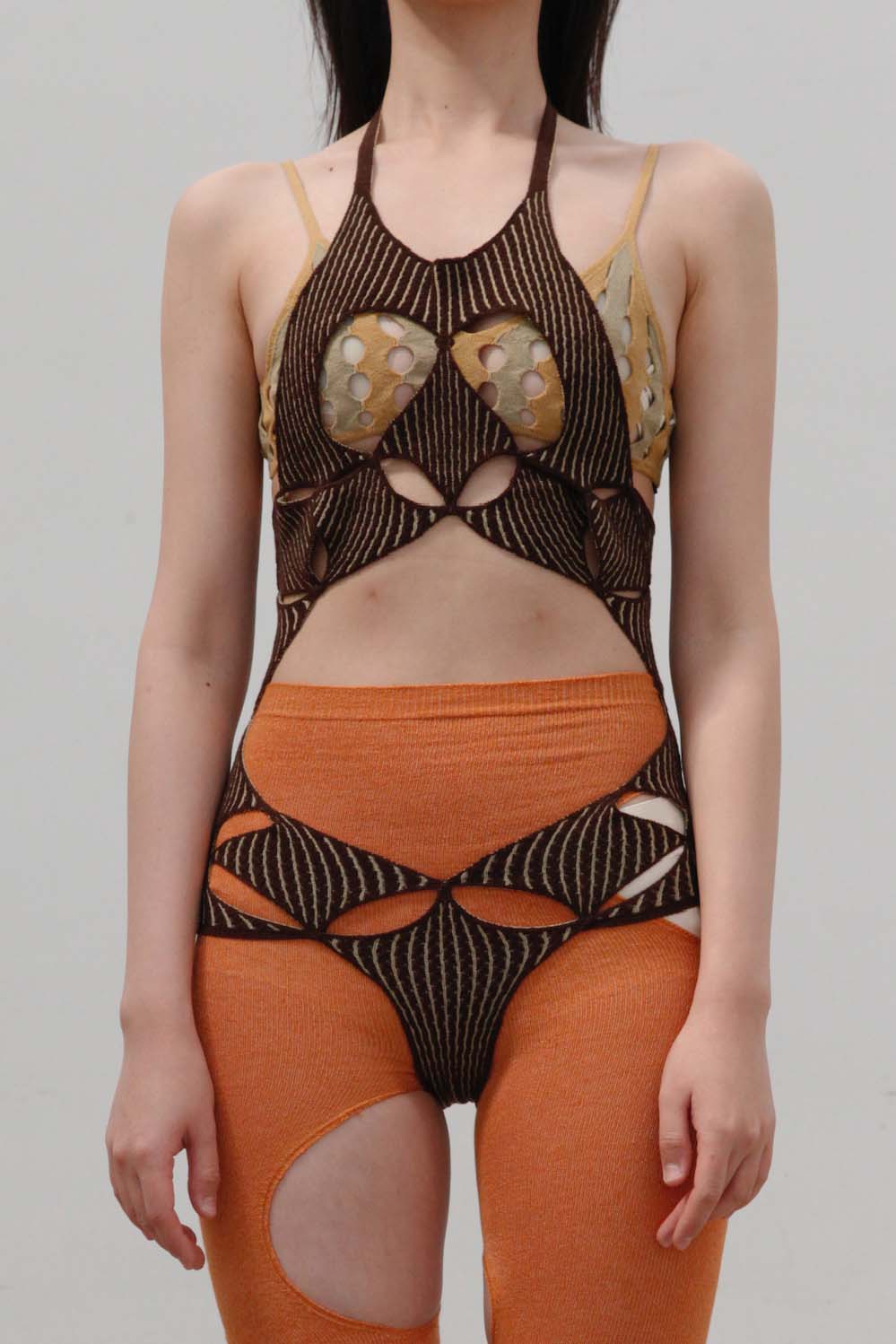 ISA BOULDER Argyle Bodysuit RS22K67