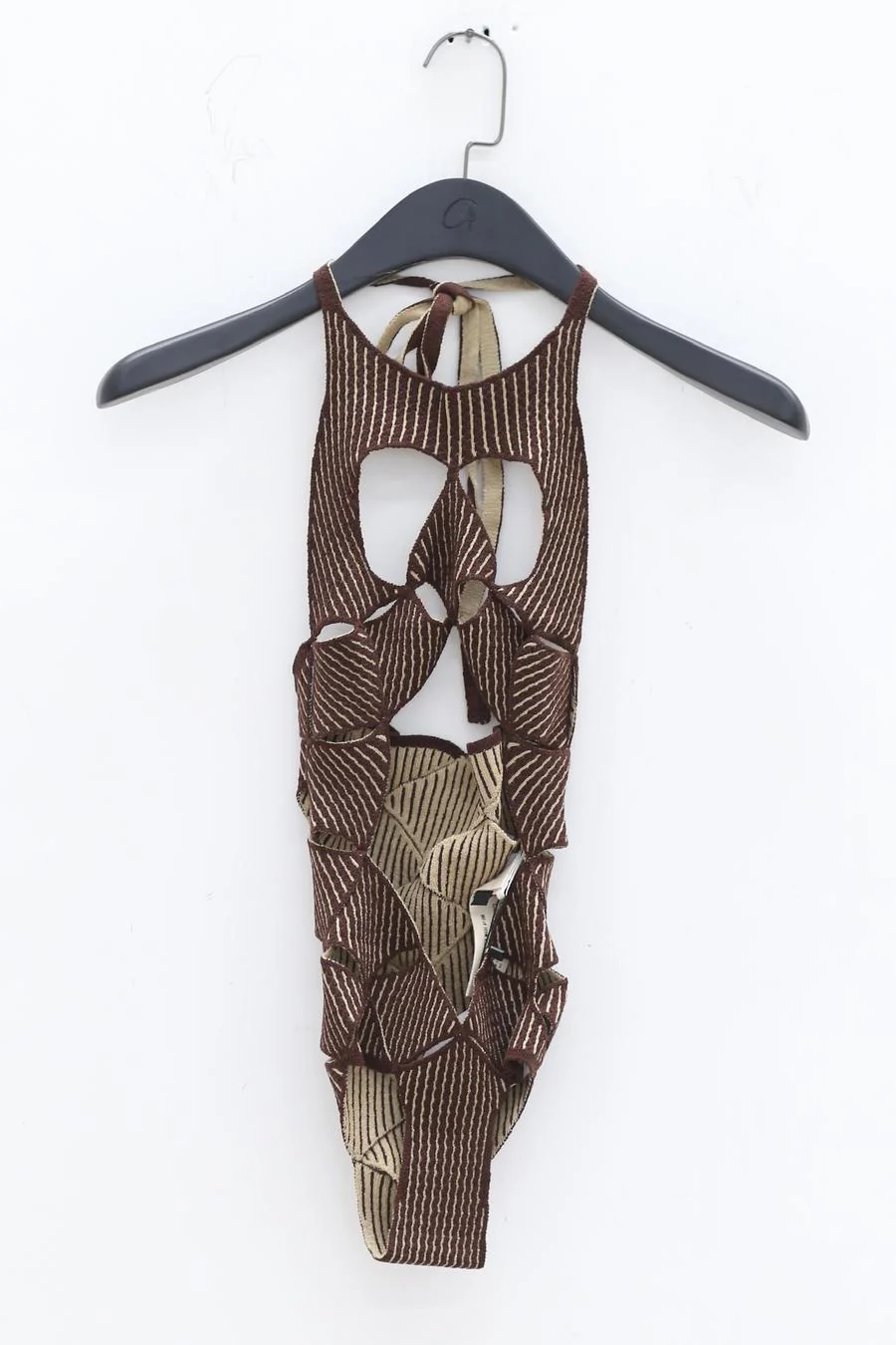 ISA BOULDER Argyle Bodysuit RS22K67 - Image 12