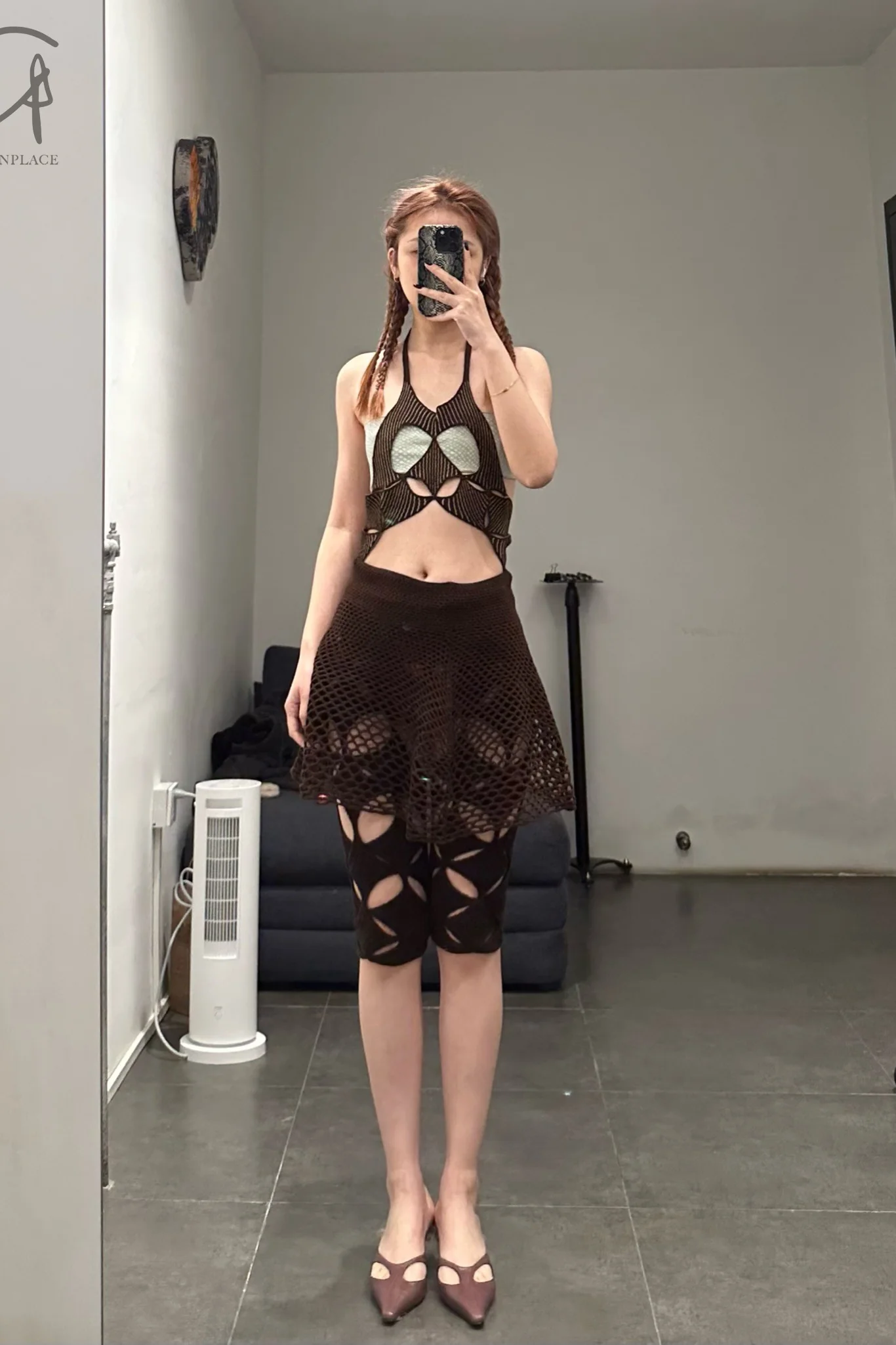 ISA BOULDER Argyle Bodysuit RS22K67 - Image 20