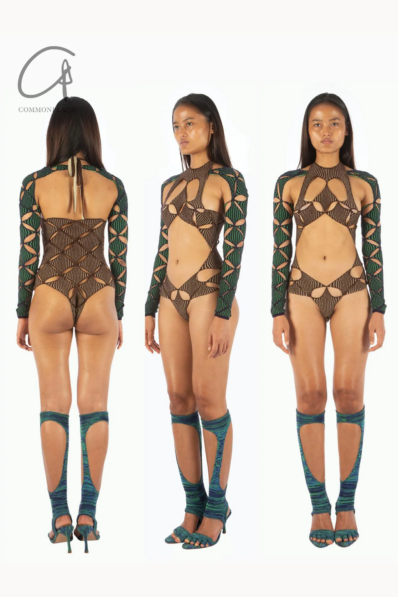 ISA BOULDER Argyle Bodysuit RS22K67 - Image 21