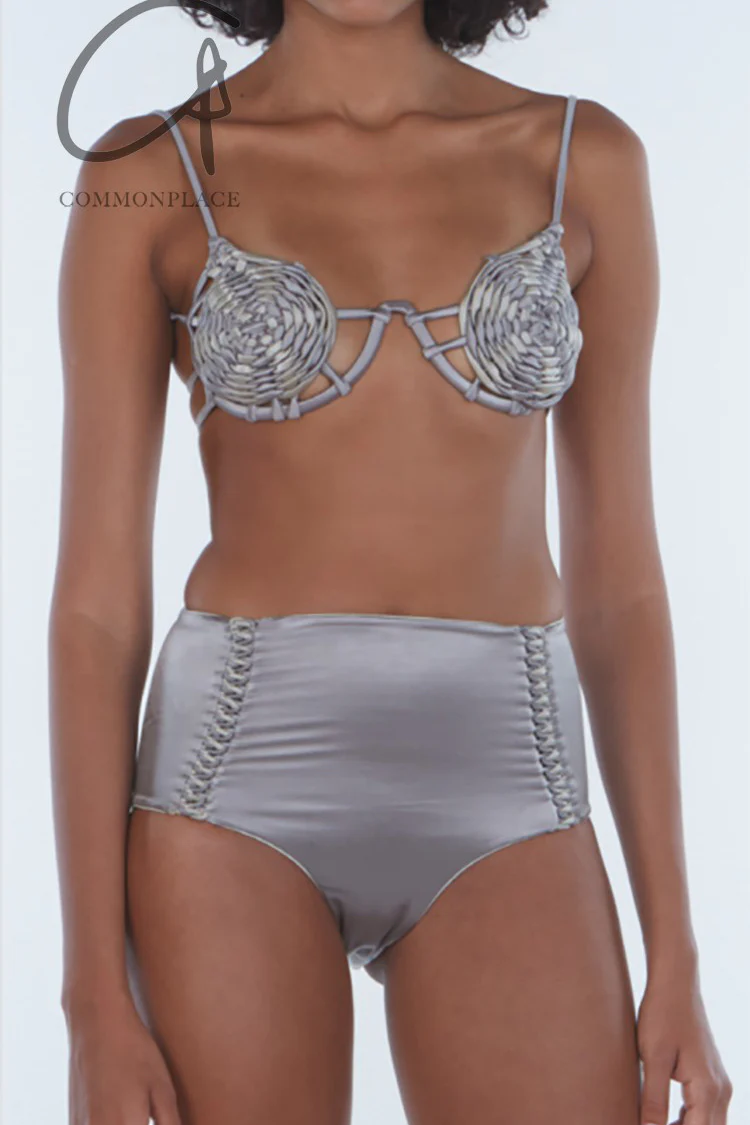 ISA BOULDER bottoms RS24WSB07B silver slate PIB6 - Image 3