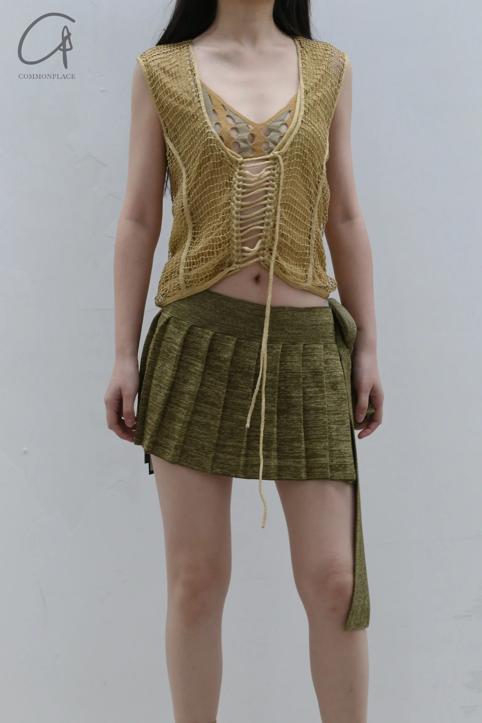 ISA BOULDER Corset Top RS23TP11 Gold - Image 4