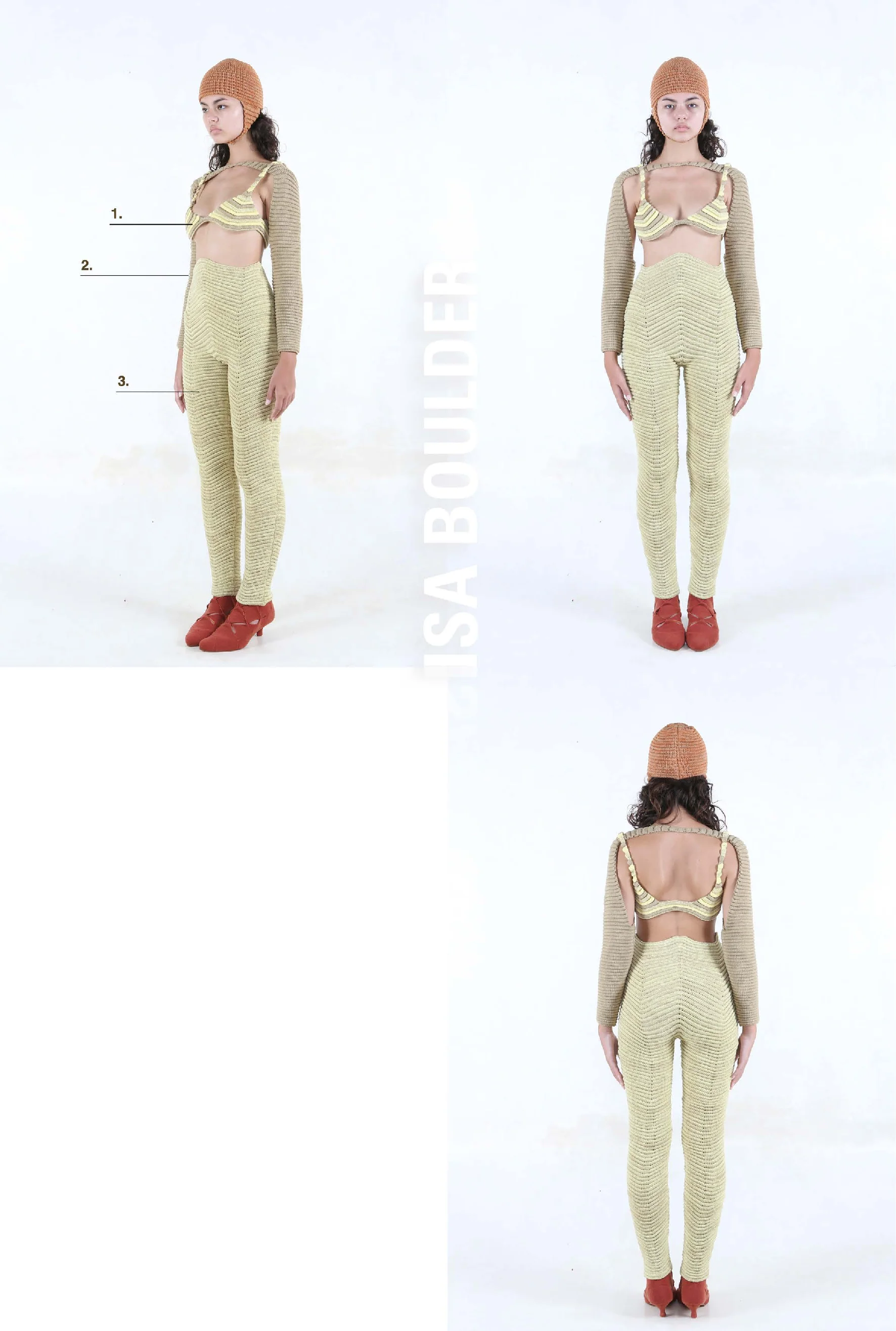 ISA BOULDER Crawler sleeve sleeve AW21AC07 - Image 24