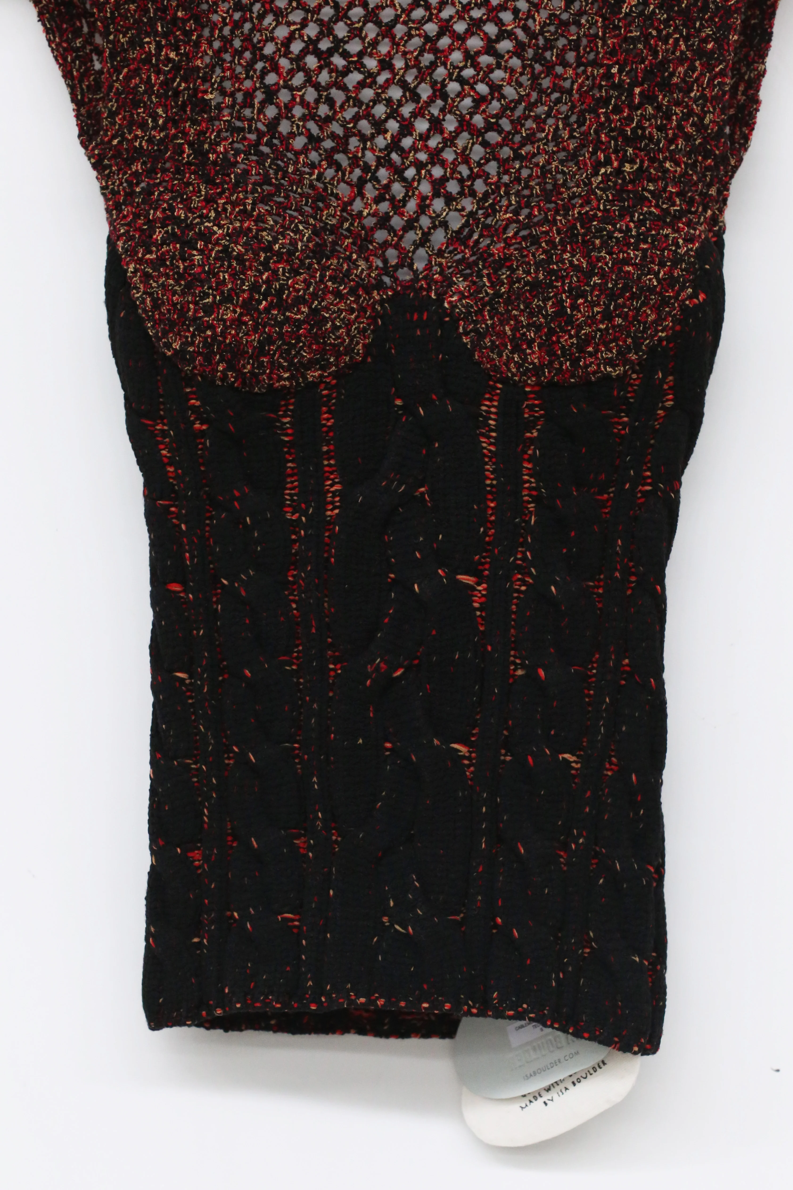ISA Boulder Crochet Top Cablemix Crochet Top Techno - Image 4