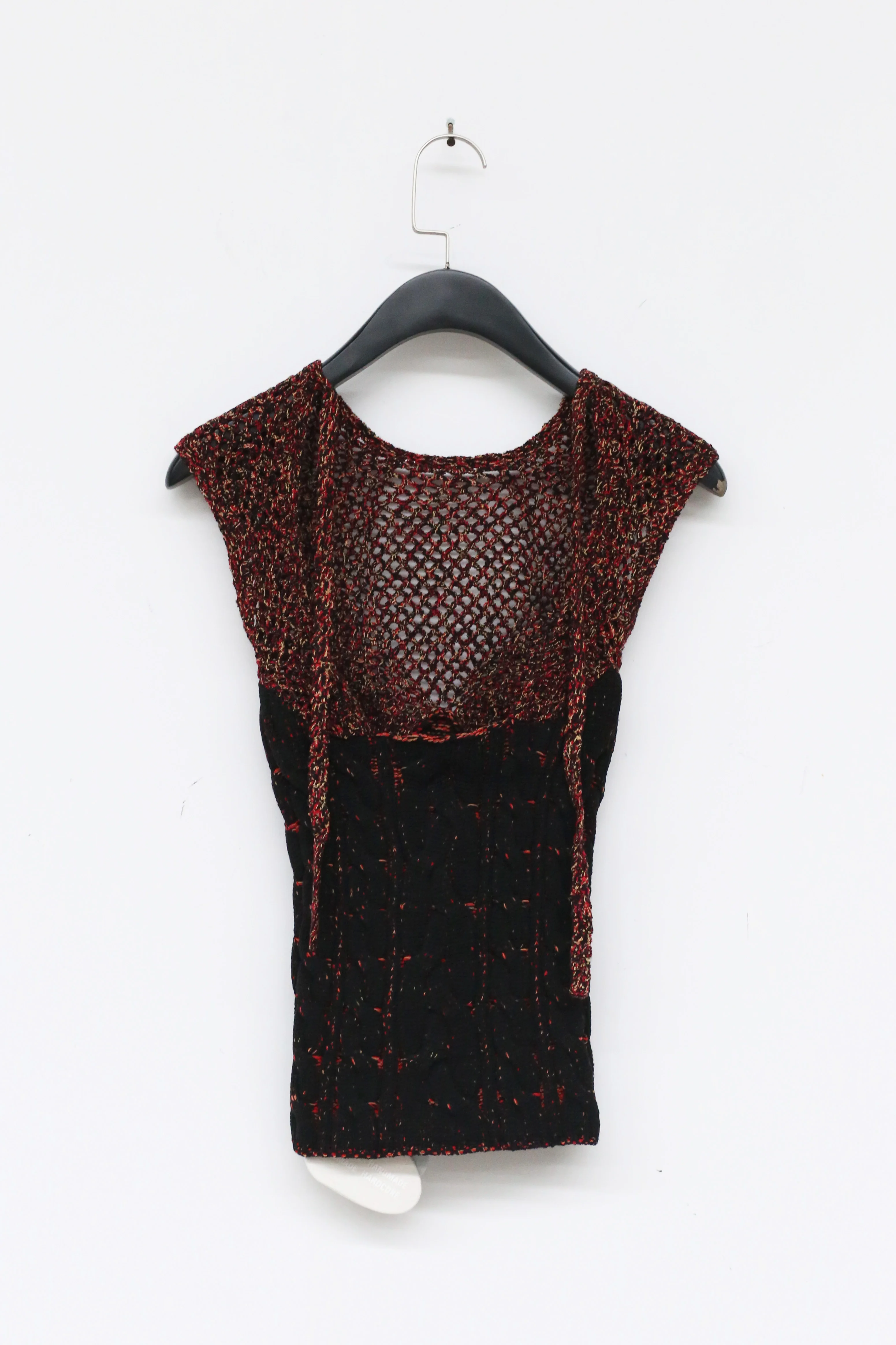 ISA Boulder Crochet Top Cablemix Crochet Top Techno - Image 5