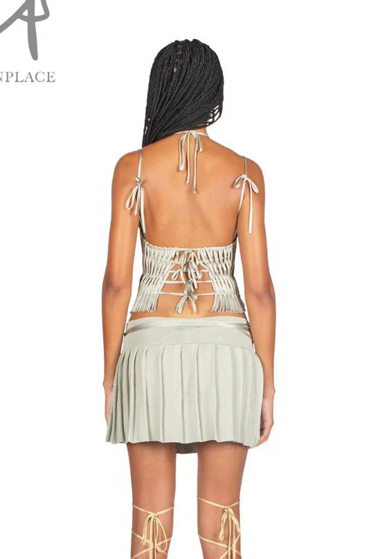 ISA BOULDER Cut Out Top RS23TP4 Silver - Image 17