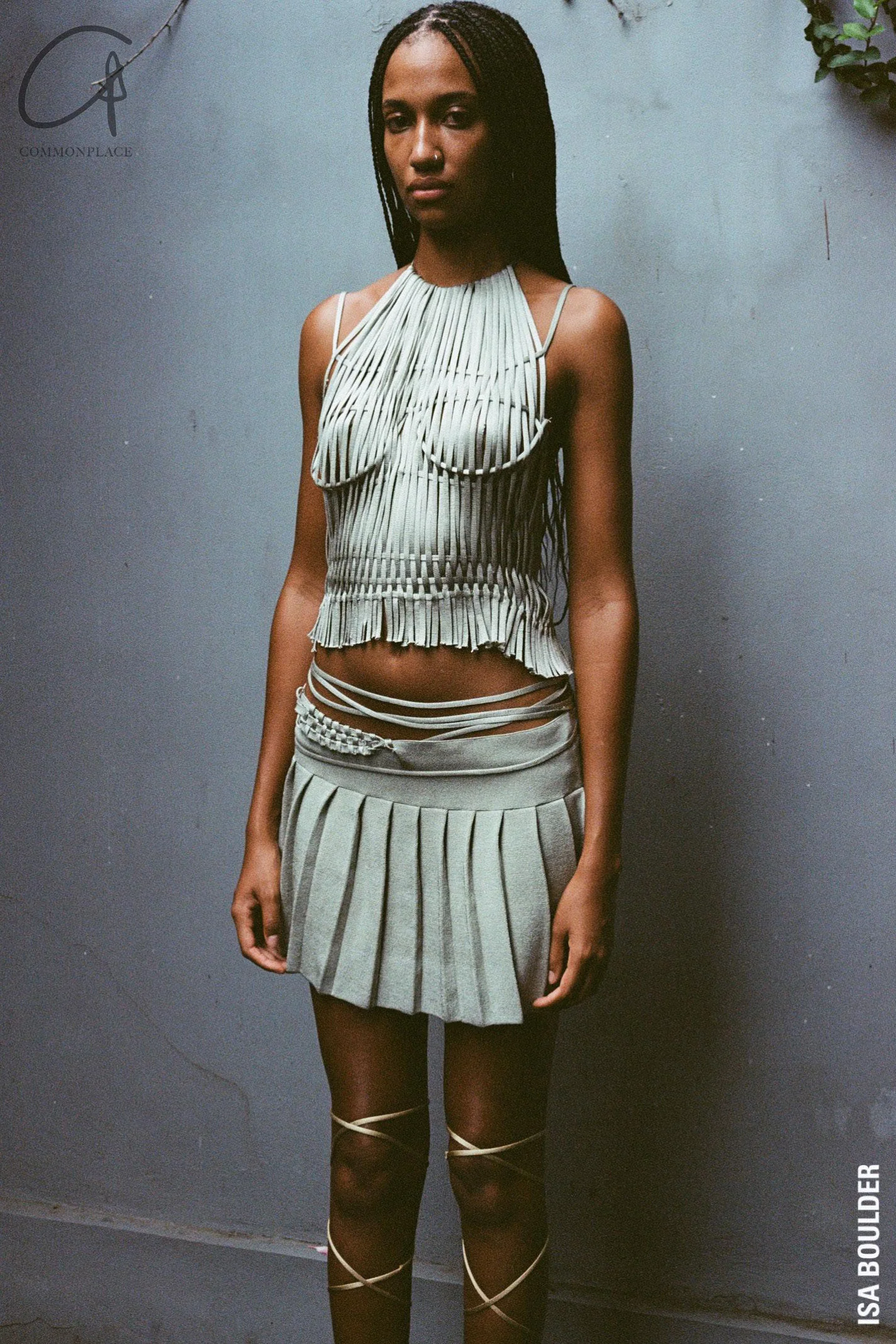 ISA BOULDER Cut Out Top RS23TP4 Silver - Image 18