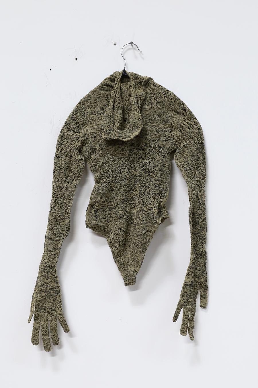 ISA BOULDER Lace Gloves Bodysuit SS22K41 - Image 11