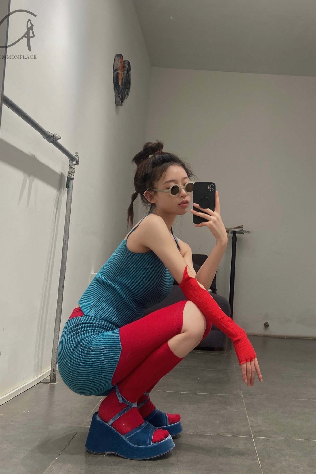 ISA BOULDER Lava Stockings (Double) RS22K18B RedOrange - Image 23