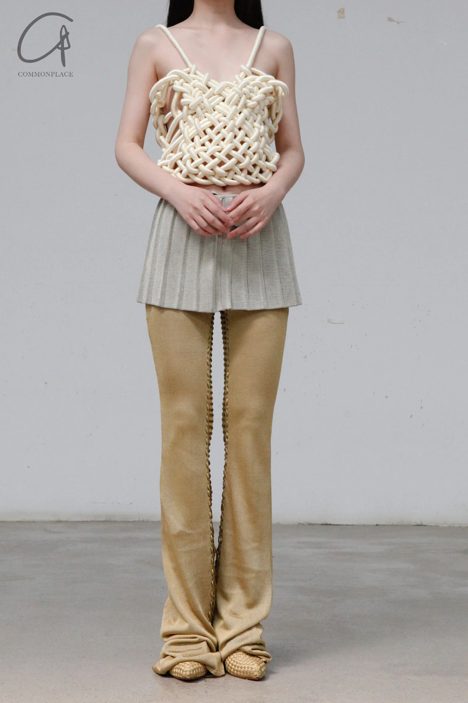 ISA BOULDER Packable Pants (Reversible) 22PT09 Antique Gold - Image 14