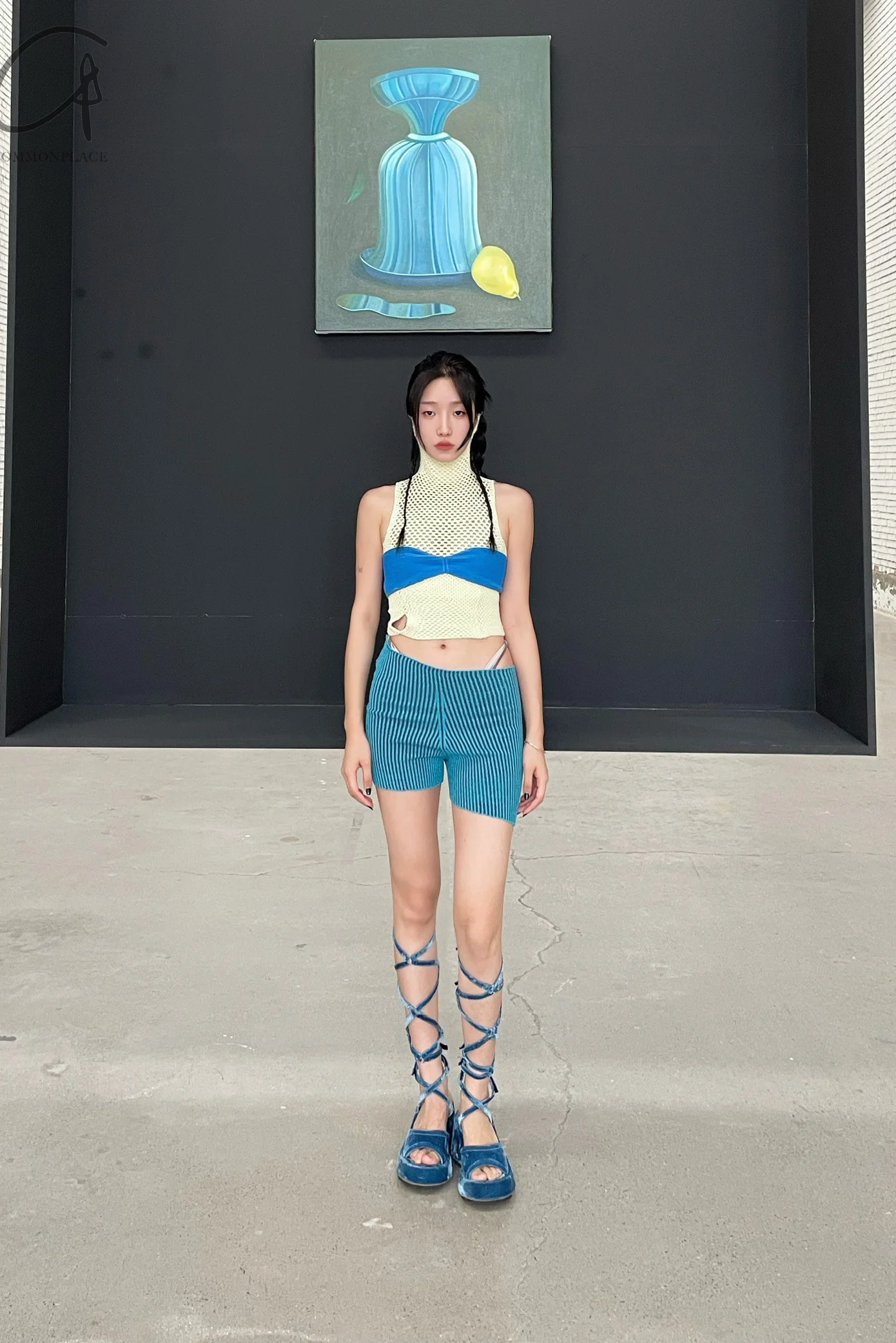 ISA BOULDER Parallel Shorts RS22K52 TEAL + YAM PIB2 - Image 20