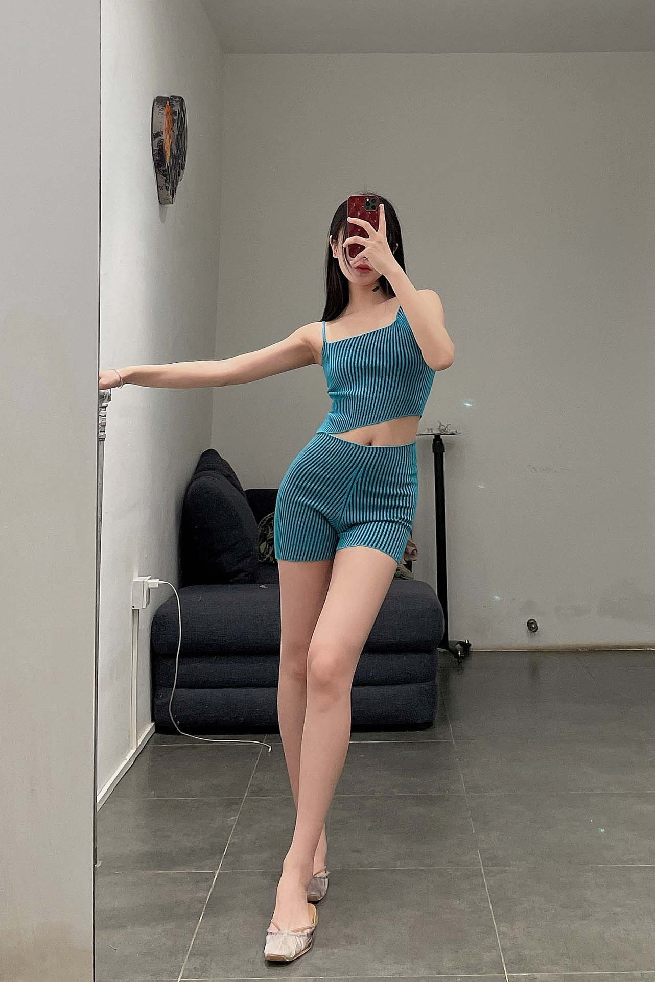 ISA BOULDER Parallel Top RS22K58 TEAL + YAM - Image 15