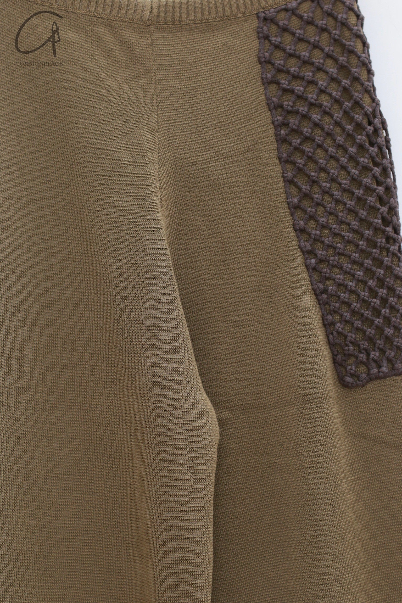 ISA BOULDER POUCH WIDE LEG PANTS IB-WPN95-LEAF - Image 3