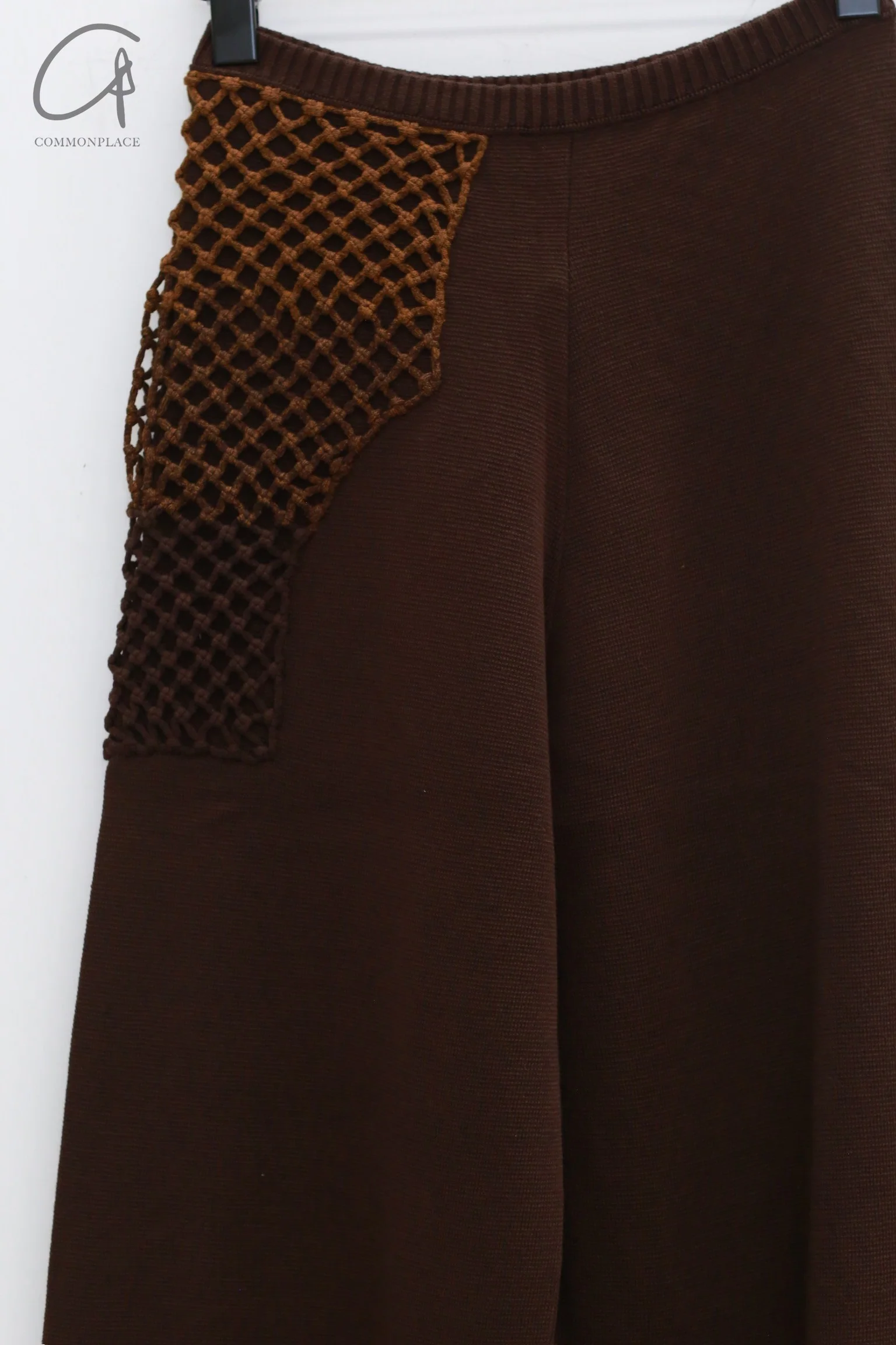 ISA BOULDER POUCH WIDE LEG PANTS IB-WPN95-SOIL - Image 2