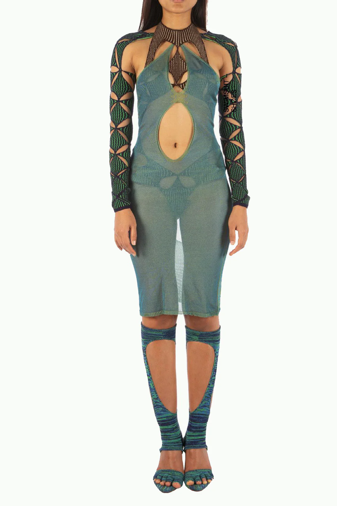 ISA BOULDER Pull-Up Short Jelly Dress RS22K6B - Image 16
