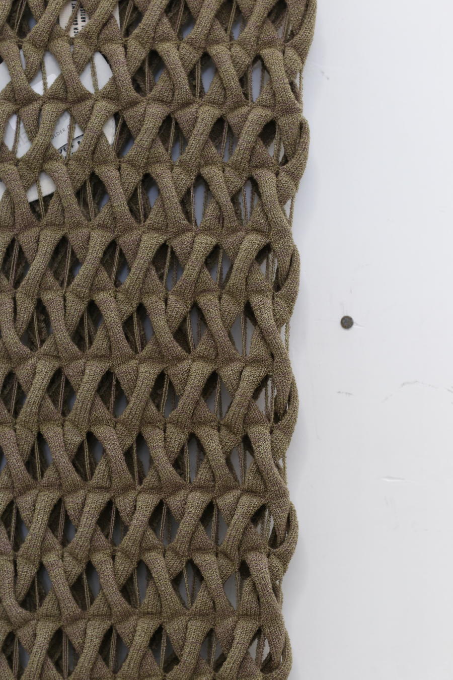 ISA BOULDER Small Cable Mesh Skirt 22SK06 SWAMP - Image 8