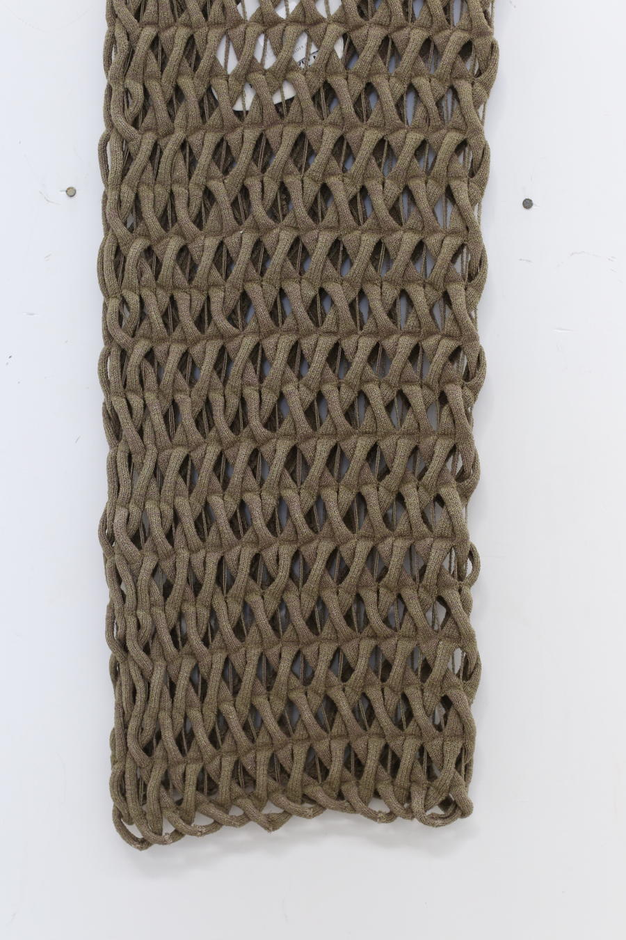 ISA BOULDER Small Cable Mesh Skirt 22SK06 SWAMP - Image 9