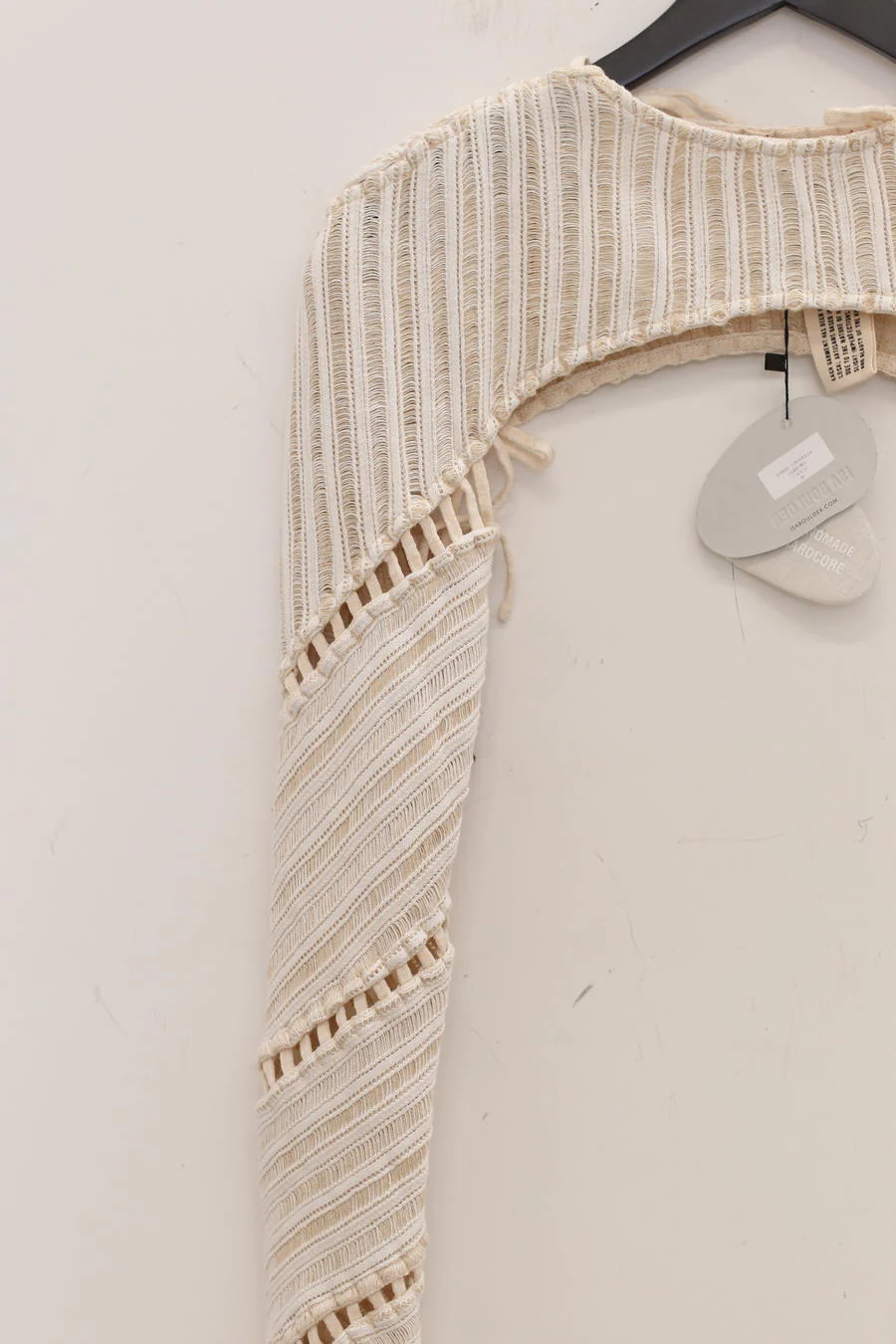ISA BOULDER Stretch Knitted Sleeves Series IB-RS22K72-BAI White - Image 7