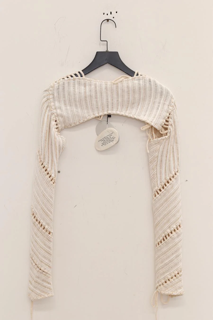 ISA BOULDER Stretch Knitted Sleeves Series IB-RS22K72-BAI White - Image 9
