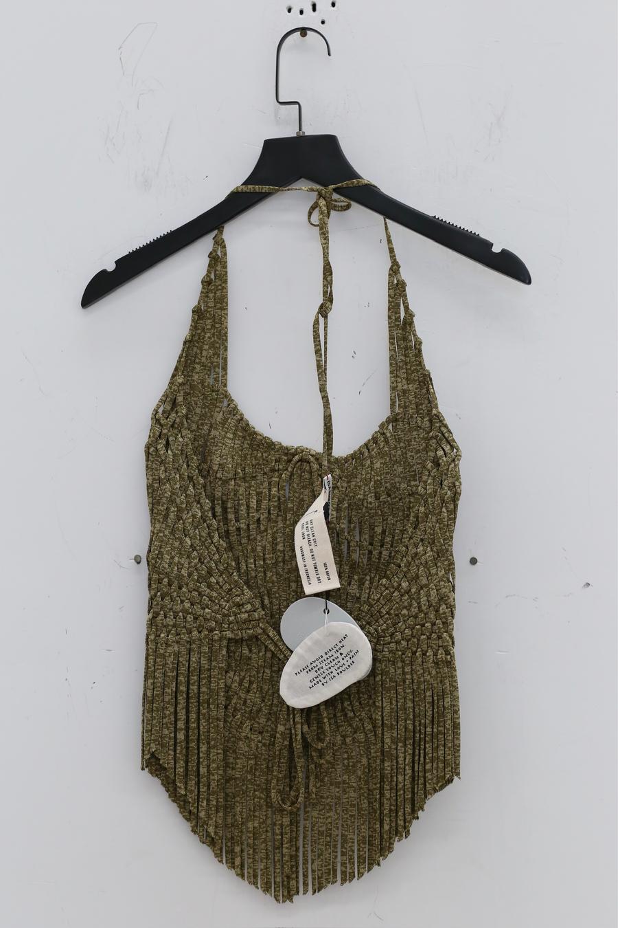 ISA BOULDER Stripe Top RS23TP18 Straw - Image 10