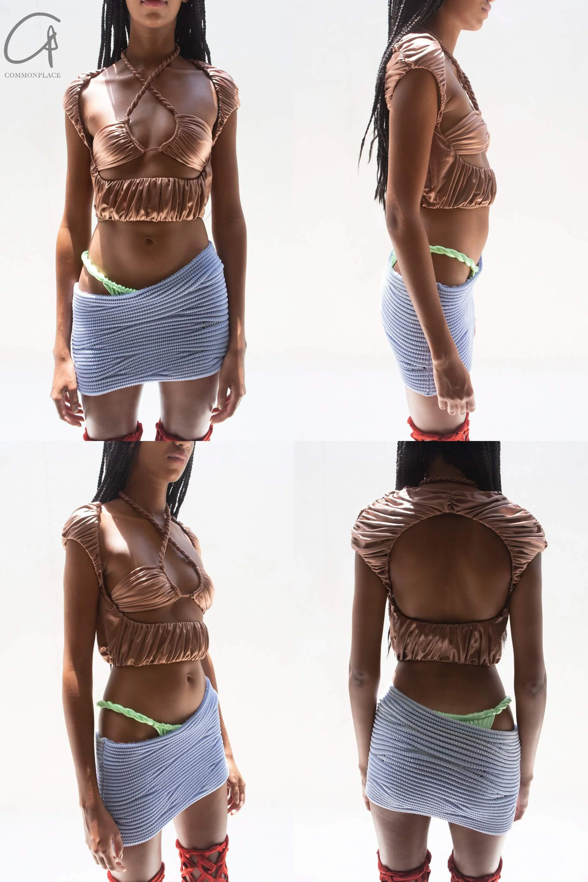ISA BOULDER BIKINI TOP SERIES Indonesia IB-SS22S32-AHH Dark Maroon RS23ST2 - Image 15