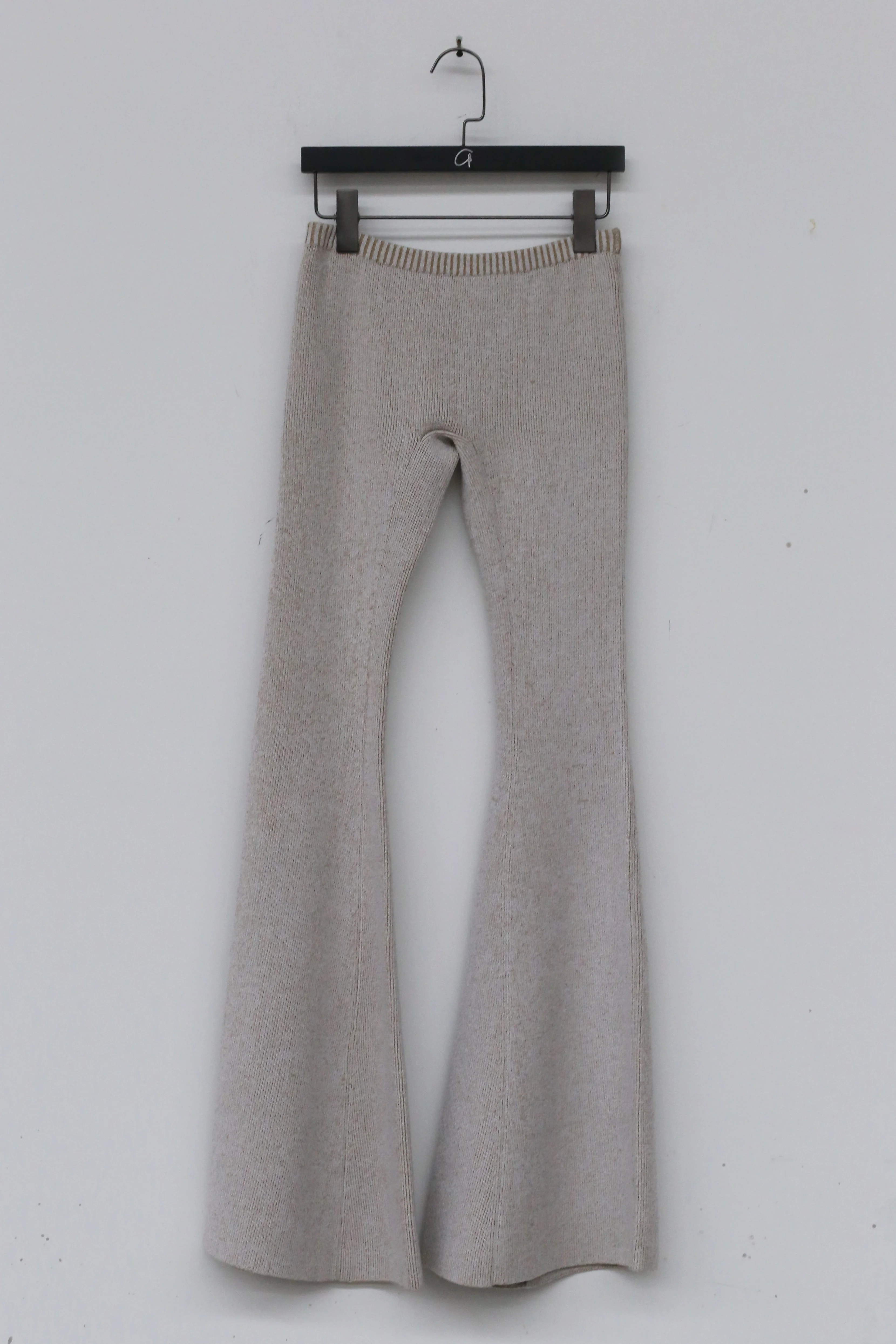 ISA BOULDER TENT KNIT PANTS OATMEAL - Image 8