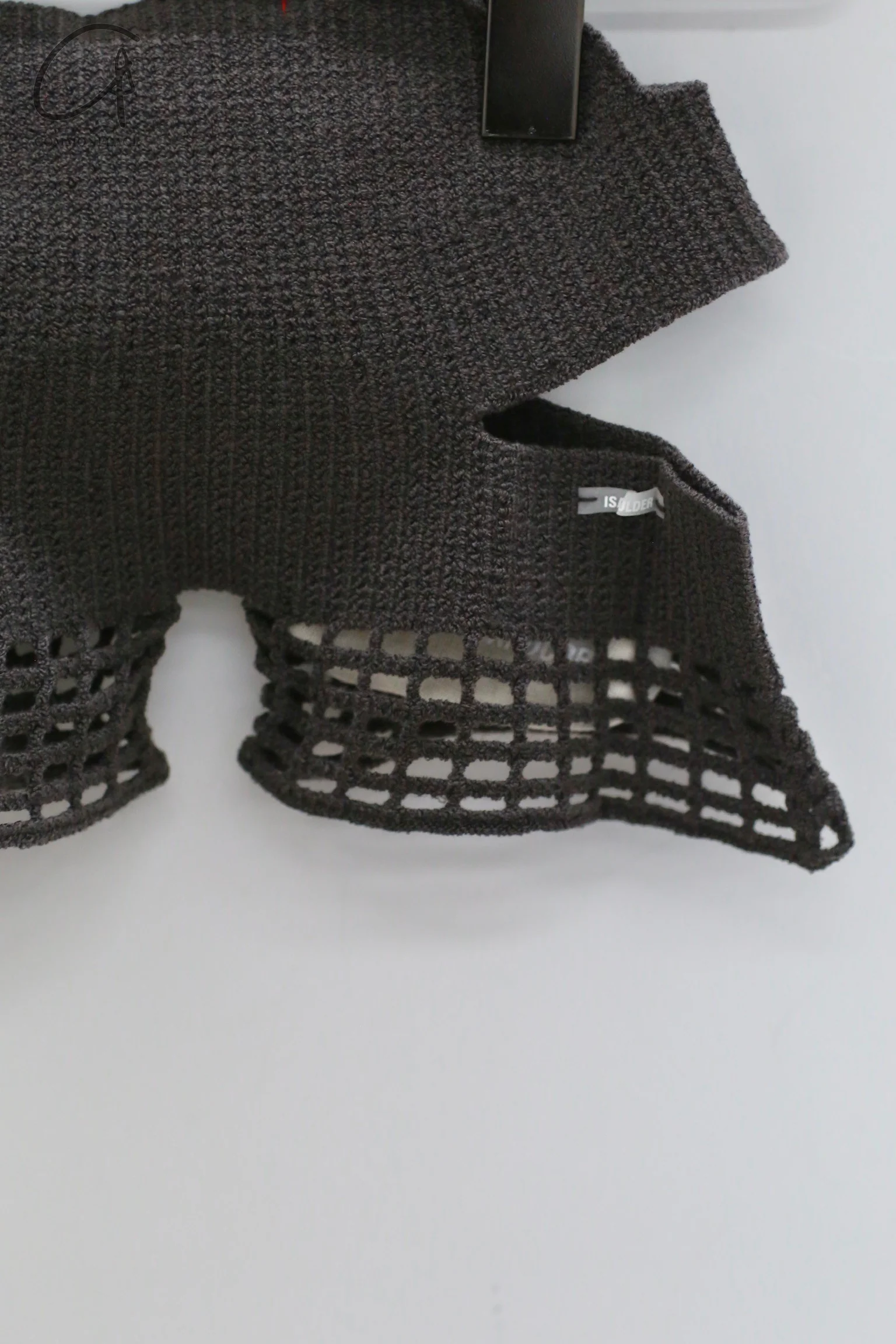 ISA BOULDER THANG Crochet Shorts IB-WPNN88-SHADOW - Image 6