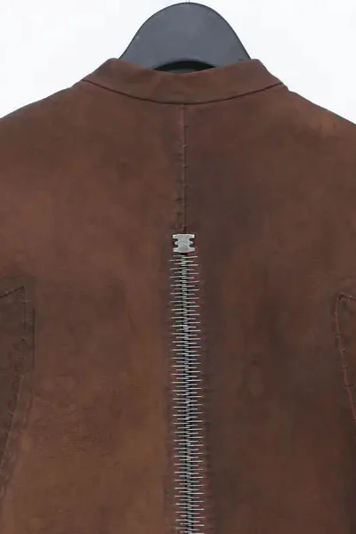 isaac sellam back zipper sheepskin jacket EFFRONTEE-TALMUD-CUIVER - Image 4