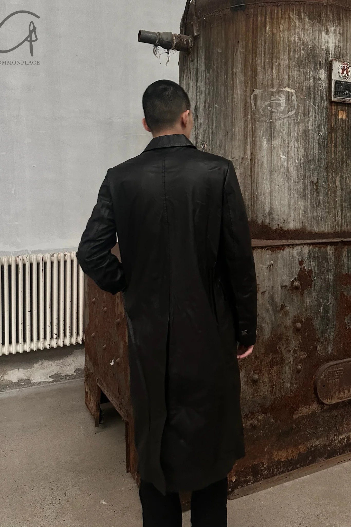 isaac sellam black long leather jacket IS-BIENVEILLANTE-CALF H24-HEI - Image 7