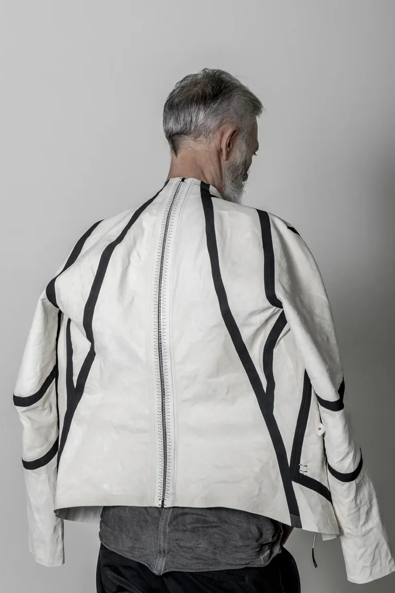 isaac sellam cream white jacket SEAMLESS-CRASSEPOUILLE H24 - Image 11