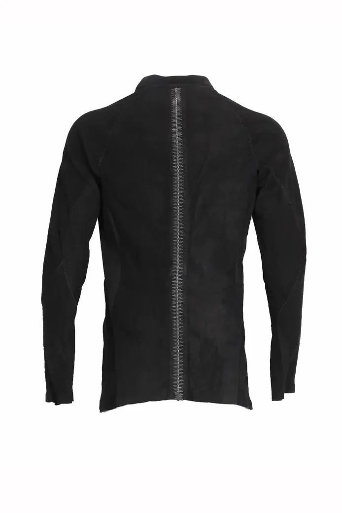 isaac sellam (lamb leather jacket) ARPENTEUR OV-STRECH H18-NOIR - Image 12