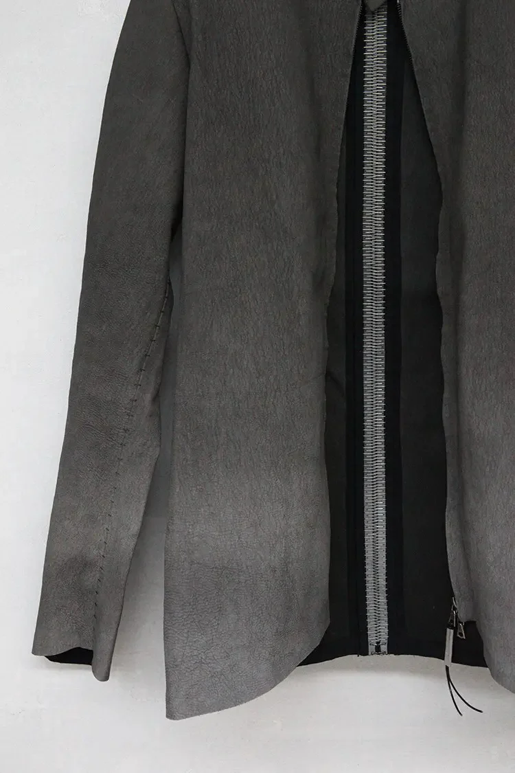 isaac sellam sheepskin back zipper reflective coat INSENSIBLE-TALMUD - Image 7