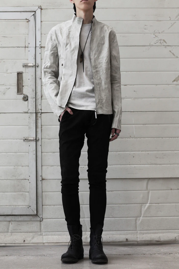 isaac sellam sheepskin pants REDOUTAB LE-STRETCH E17-NOIR - Image 3