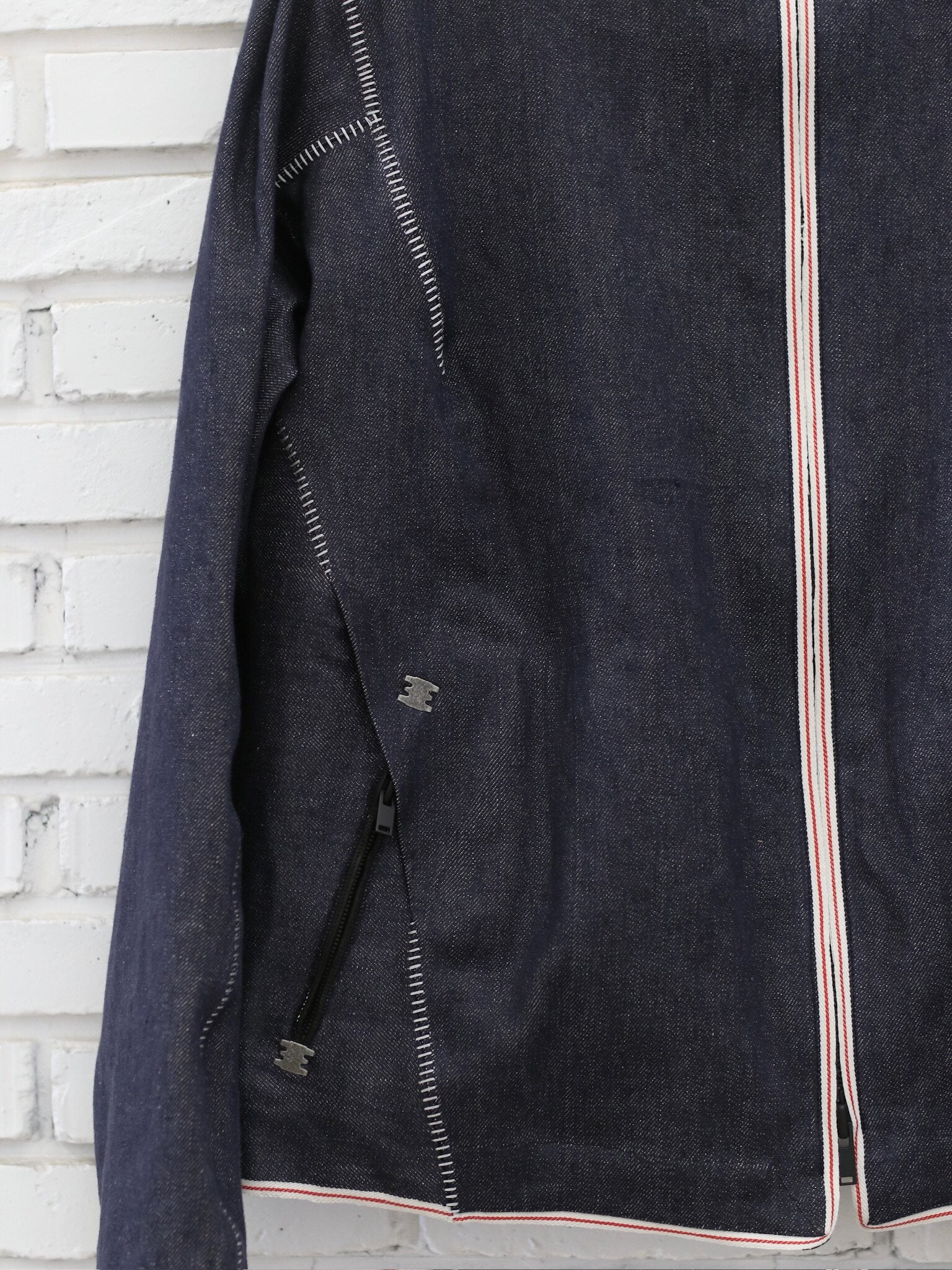isaac sellam Spring/Summer 2026 Jacket (IS-HERETIQUE-SELVAGE-RAW) - Image 8