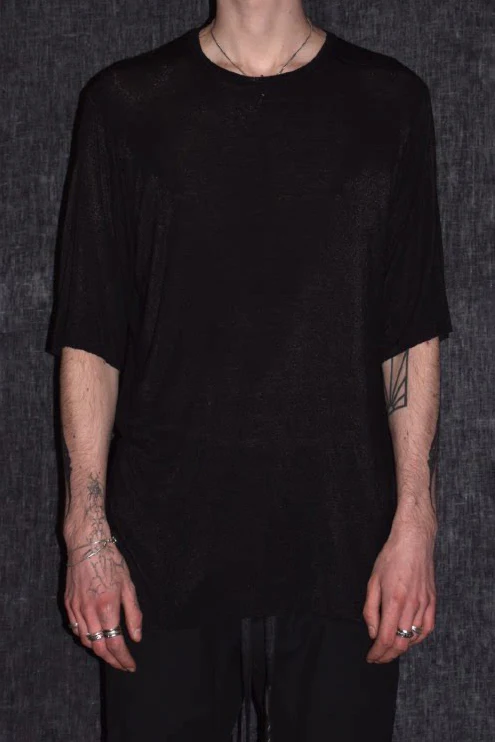 isaac sellam T-shirt IS-MOVMENT T-JERSEY-NOIR