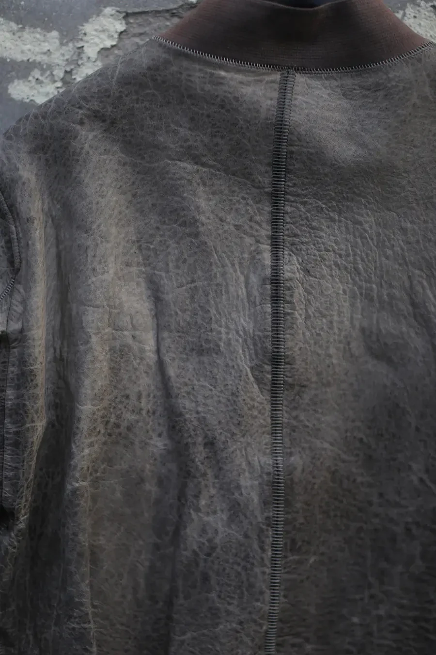 isaac sellam tight jacket REFLECHI-ACHROMIQUE kaki - Image 4