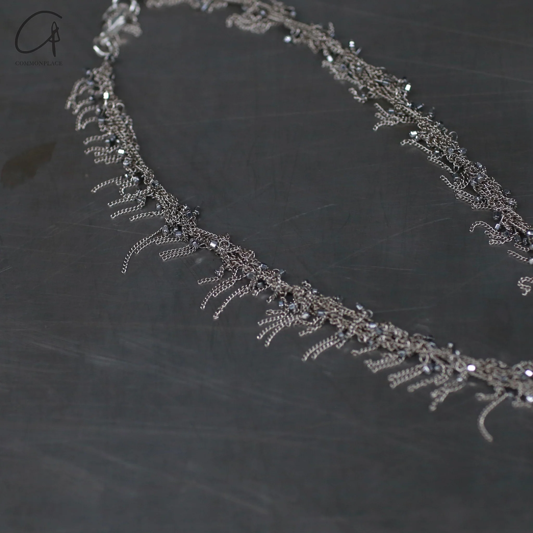 JEAN FRANCOIS MIMILLA tassel long necklace handmade France JFM-COL119 S24-0-F COL119 S24 - Image 2