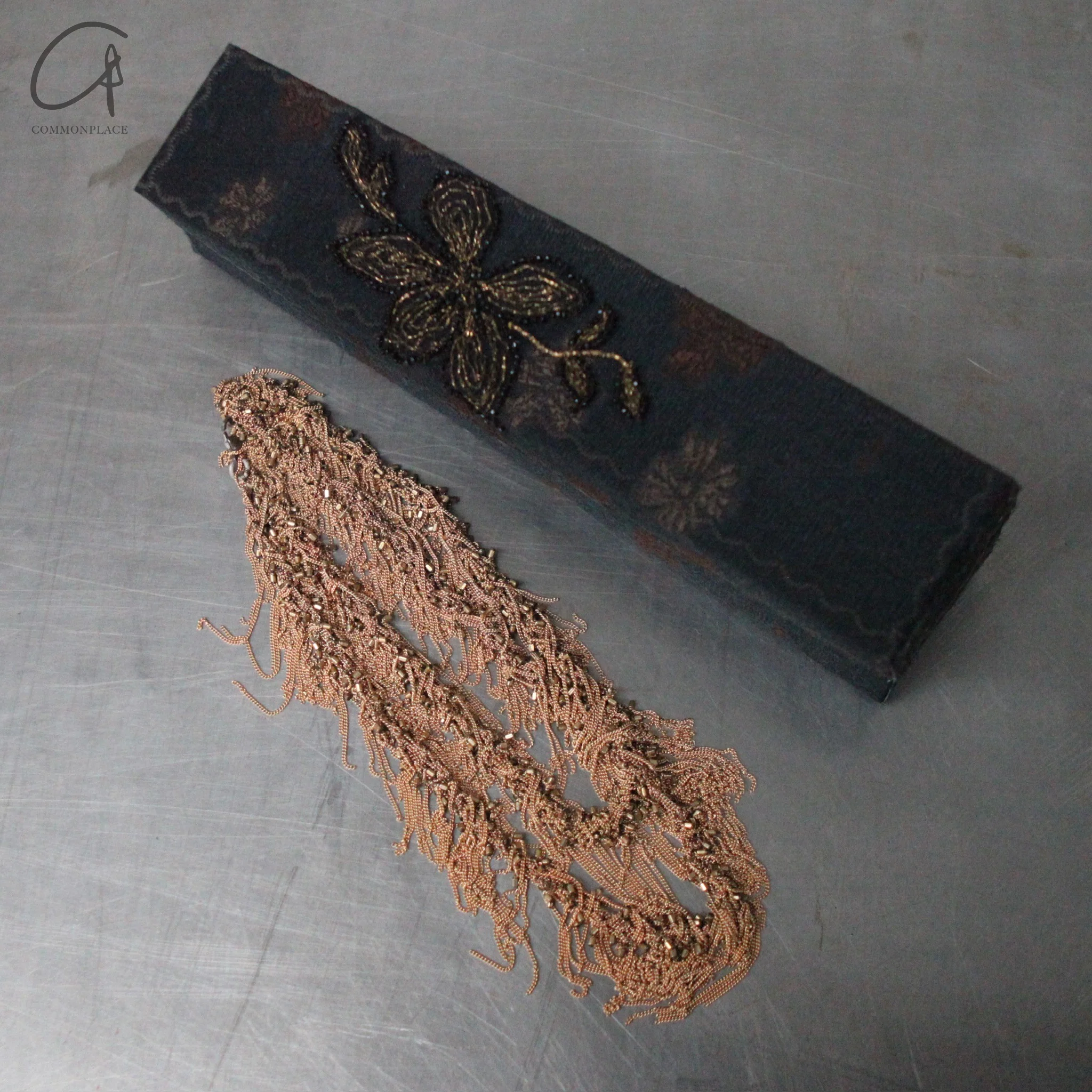 JEAN FRANCOIS MIMILLA tassel necklace handmade France JFM-COL104 H24/25