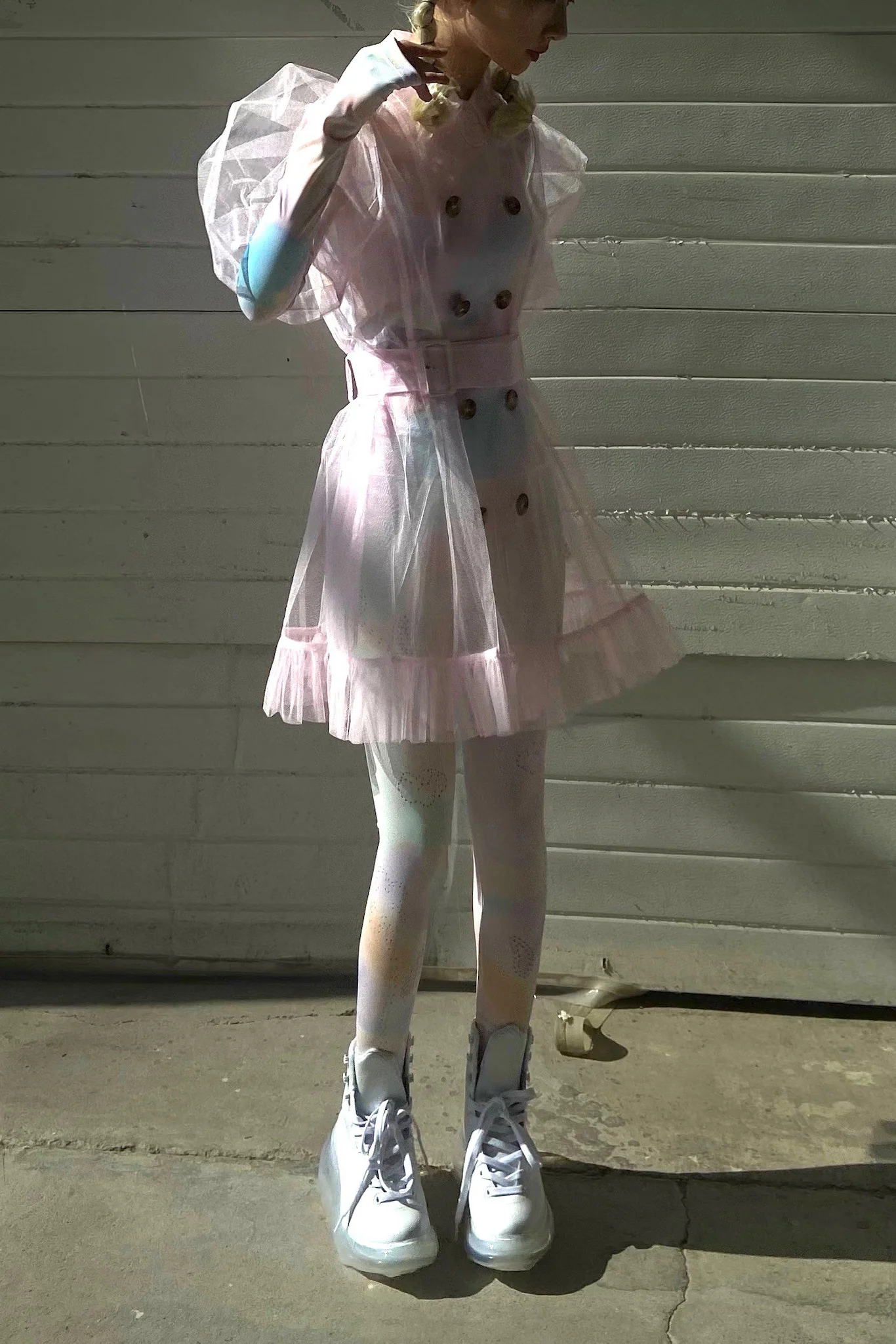 Jenny Fax Japan transparent air cushion original Mary Jane height increasing shoes series collection JF-JFAW21SHOES02-BAI white PJF4 - Image 11