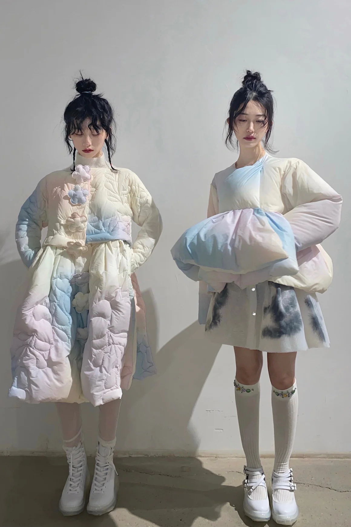 Jenny Fax Japan transparent air cushion original Mary Jane height increasing shoes series collection JF-JFAW21SHOES02-BAI white PJF4 - Image 17