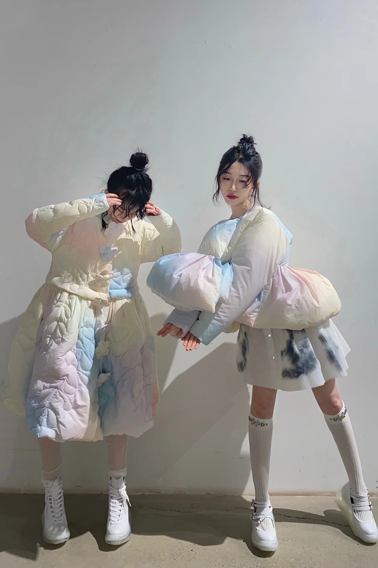 Jenny Fax Japan transparent air cushion original Mary Jane height increasing shoes series collection JF-JFAW21SHOES02-BAI white PJF4 - Image 18