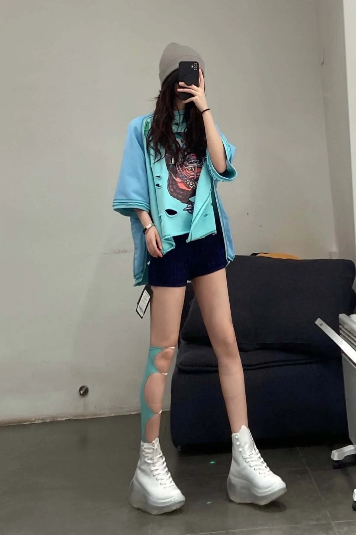 Jenny Fax Japan transparent air cushion original Mary Jane height increasing shoes series collection JF-JFAW21SHOES02-BAI white PJF4 - Image 32