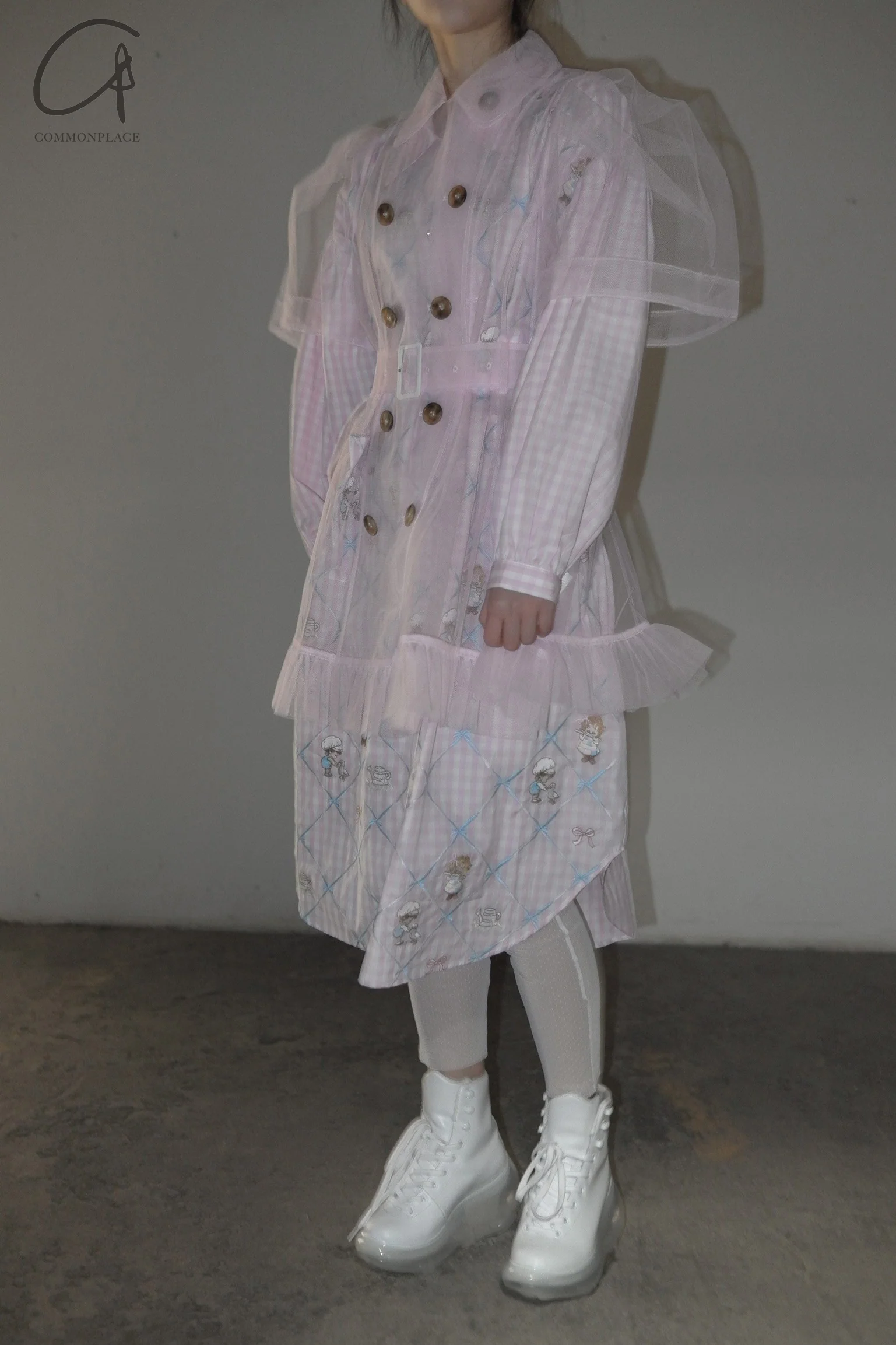 Jenny Fax Japan transparent air cushion original Mary Jane height increasing shoes series collection JF-JFAW21SHOES02-BAI white PJF4 - Image 51