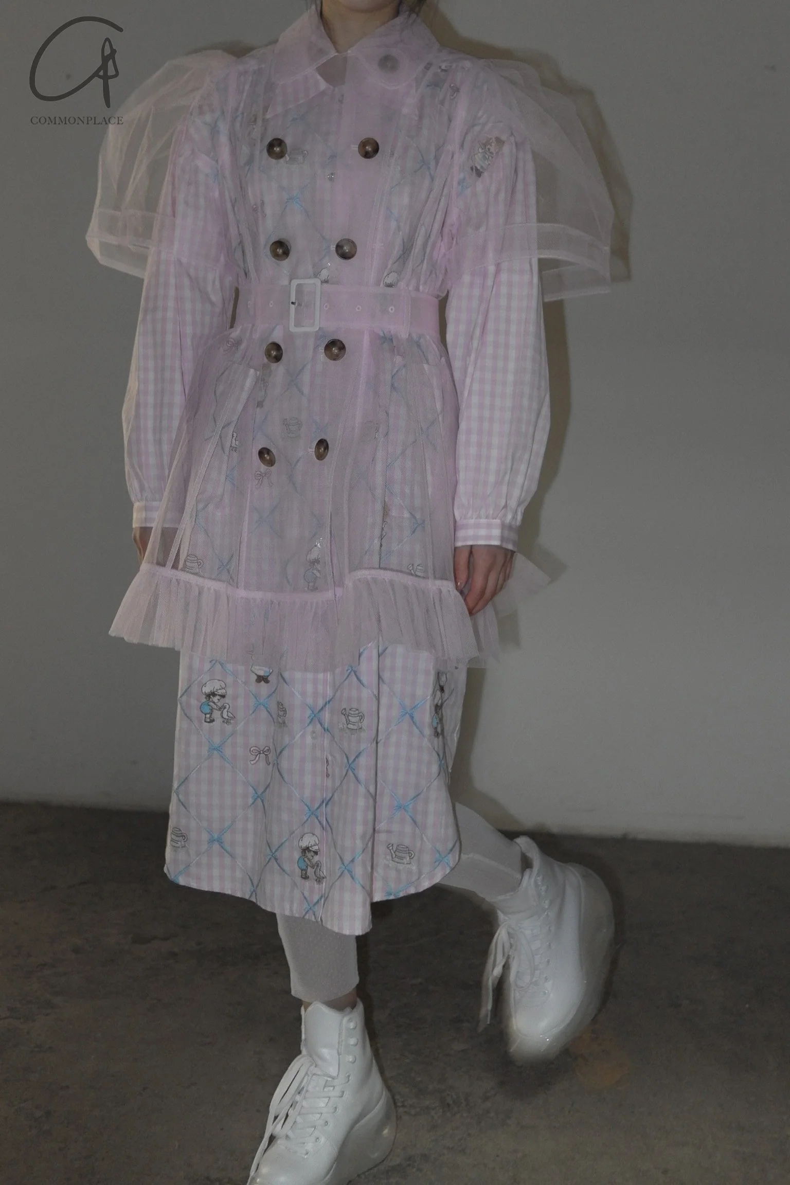 Jenny Fax Japan transparent air cushion original Mary Jane height increasing shoes series collection JF-JFAW21SHOES02-BAI white PJF4 - Image 52