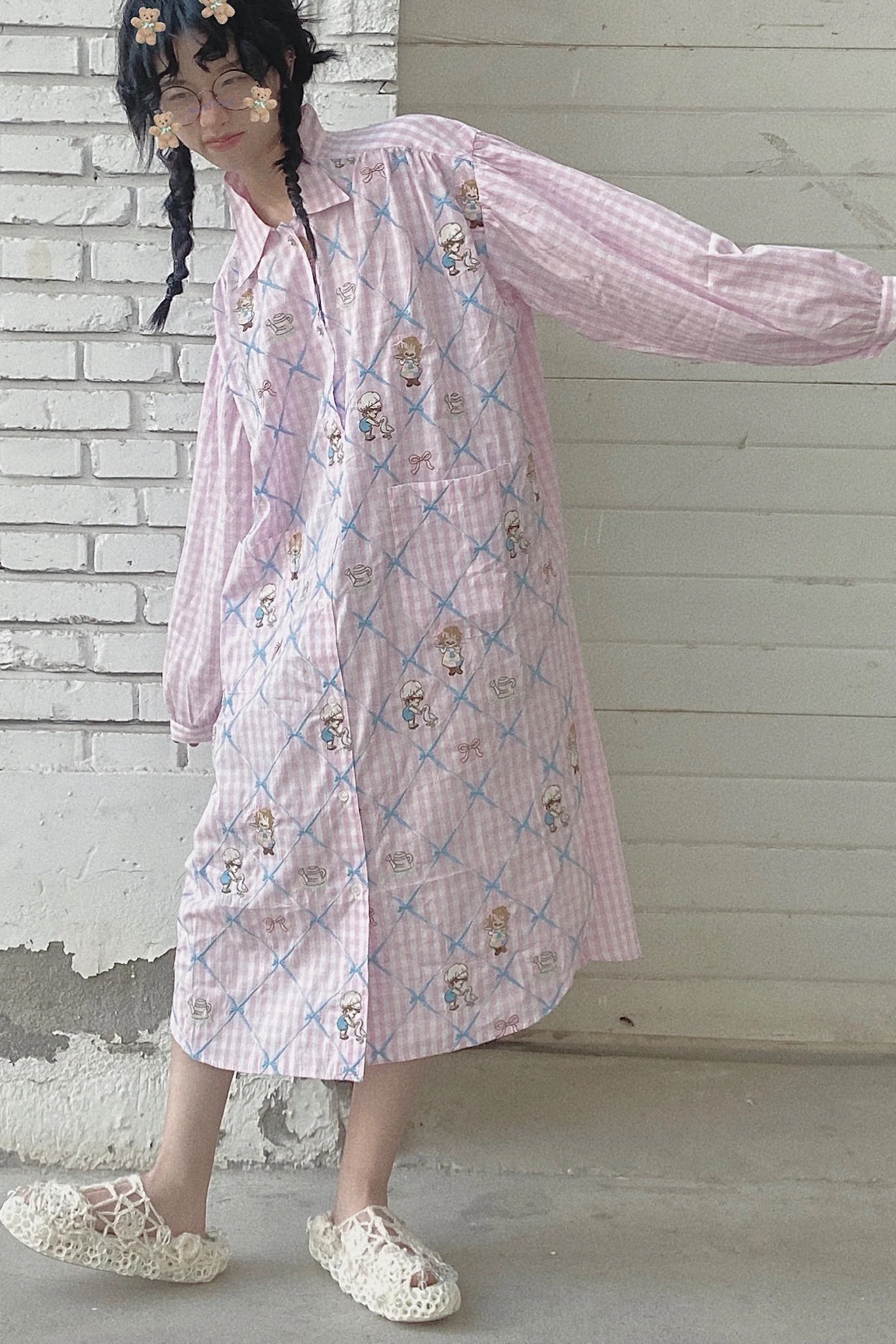 Jennyfax children's dream gown JFAW21B011 pink - Image 12
