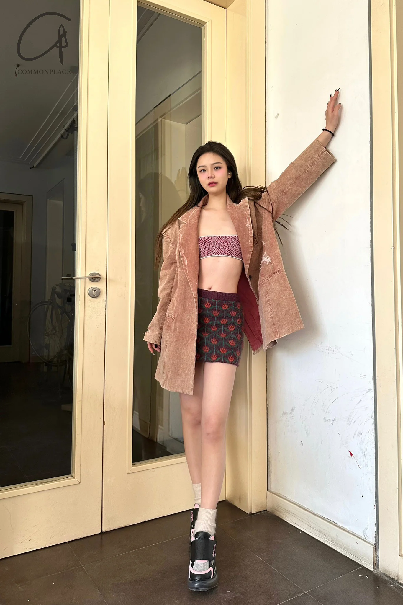 Jennyfax Mahai Mao Mini Pants JFAW22K01 Violet - Image 9