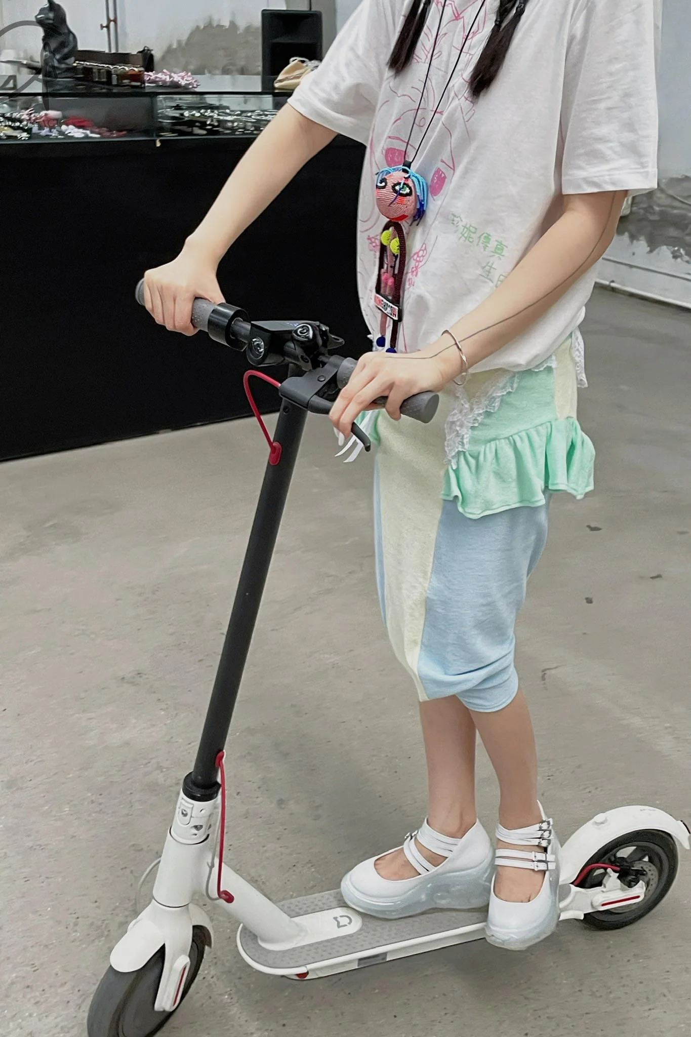 Jenny Fax Japan transparent air cushion original Mary Jane height increasing shoes series collection JF-JFAW21SHOE01-BAI white PJF4 - Image 46