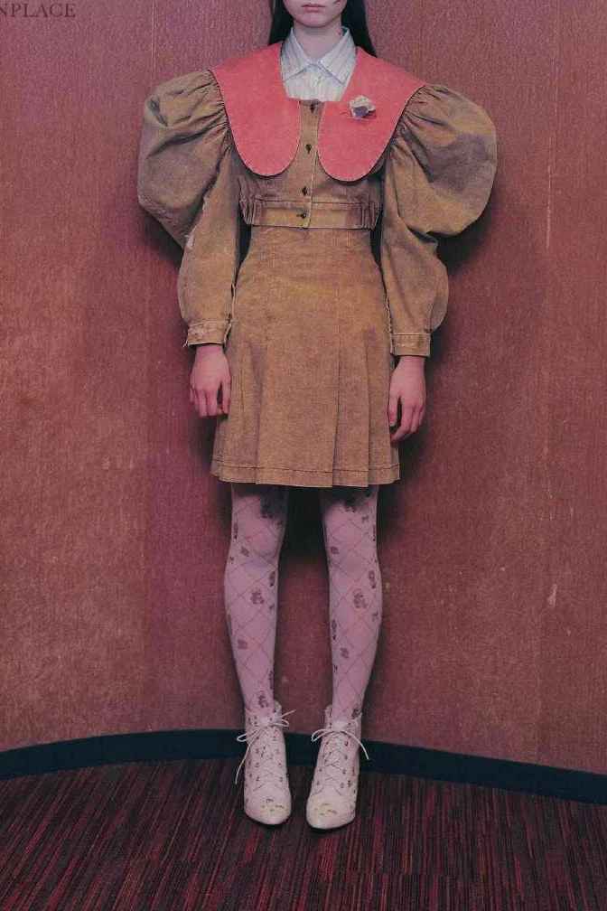 Jennyfax original printing legged pants jfaw22tights01 rural girl - Image 24